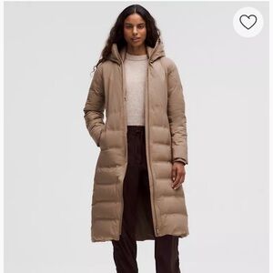 Lululemon Long Puffer Coat Jacket Parker